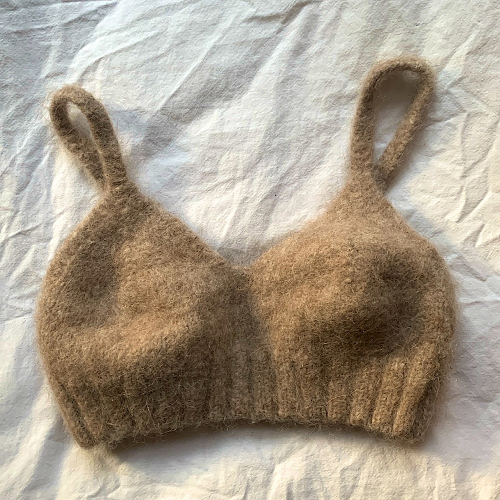 XS Billie the Label Geri Alpaca Bra / Crop Top